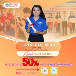 Chúc mừng học sinh nhận học bổng 50% học phí toàn khóa ngành Nhật Bản học