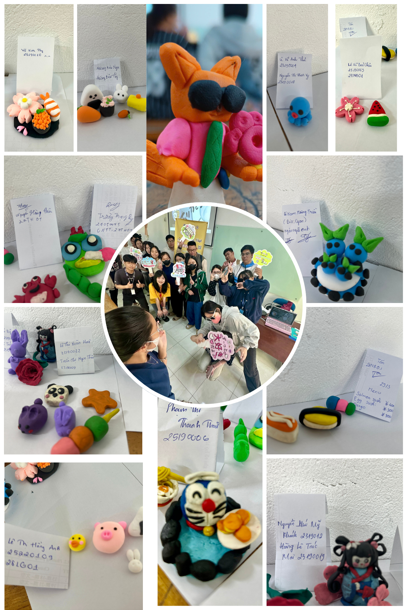 Hoạt động sinh hoạt Câu lạc bộ tiếng Nhật Wakuwaku tháng 03/2026: Workshop Nặn đất sét